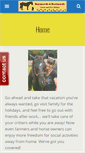 Mobile Screenshot of farmandpetsitting.com